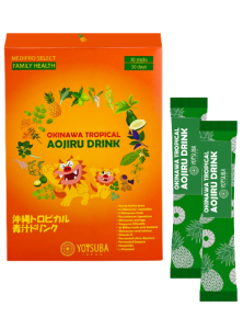 Аоджиру Okinawa Tropical Aojiru drink 30 стіків. Аоджиру Okinawa Tropical Aojiru drink 30 стіків.