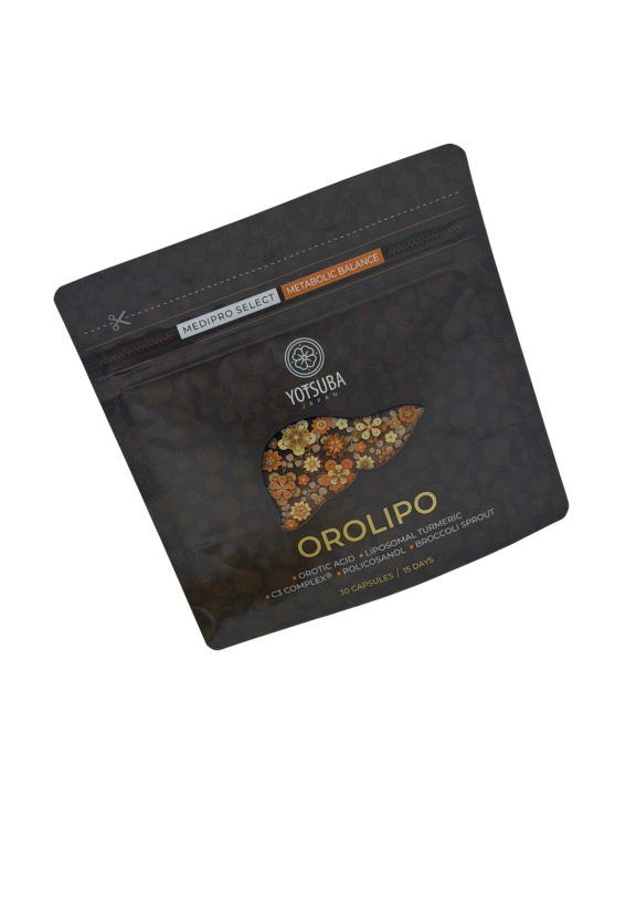 Комплекс для печінки, судин та метаболізму. OROLIPO® 30 капс.